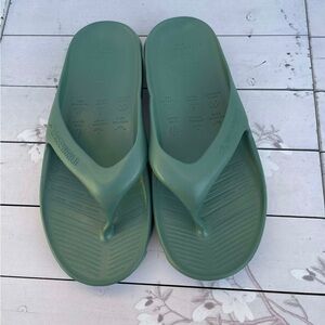 Free World Comfort Foam Green Men's Flip-Flops